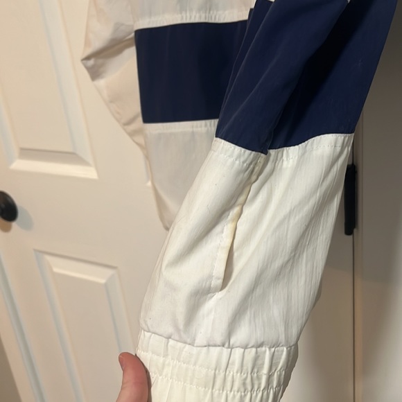 Vintage 80s-90s Lavon Sportswear Unisex Windbreaker Color Blocked Jacket - Picture 12 of 16